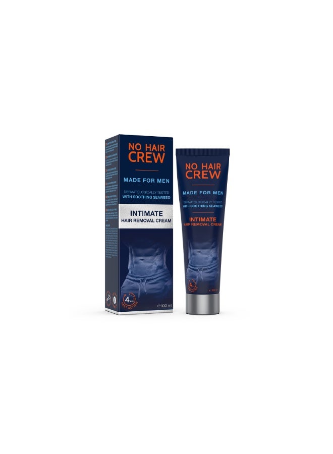 NO HAIR CREW Intimate Hair Removal Cream, 100 ml